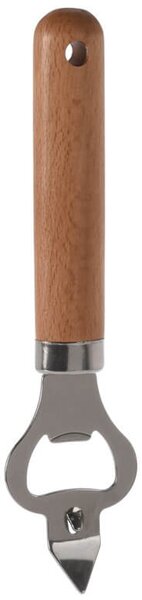 Ανοιχτήρι μπουκαλιών Excellent Houseware με ξύλινη λαβή, 17cm