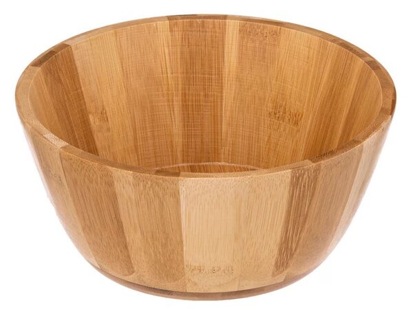 Μπολ Σερβιρίσματος 5Five από Ξύλο Bamboo, με διαστάσεις 19x19x8cm