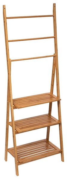 Επιδαπέδια Κρεμάστρα Μπάνιου 5five από Ξύλο Bamboo, 53.2x32.4x152cm