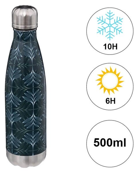 Mπουκάλι Θερμός 5five με χωρητικότητα 500ml και διατήρηση θερμοκρασίας 6h ζεστό / 10h κρύο