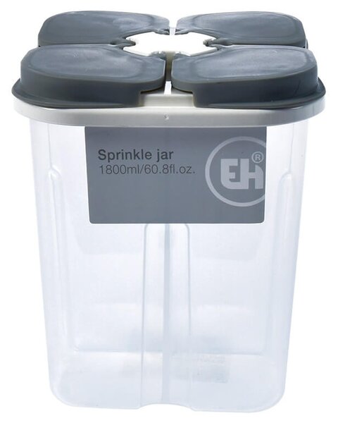 Δοχείο Αποθήκευσης Τροφίμων Excellent Houseware με καπάκι, 4 διαμερίσματα και συνολική χωρητικότητα 1.8L