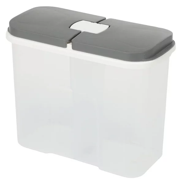 Δοχείο Αποθήκευσης Τροφίμων Excellent Houseware με καπάκι, 2 διαμερίσματα και συνολική χωρητικότητα 2.1L