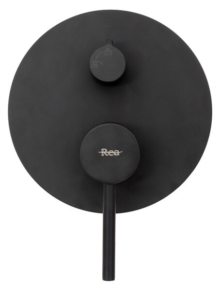 Κρυφό σετ ντους Rea Lungo Black + BOX