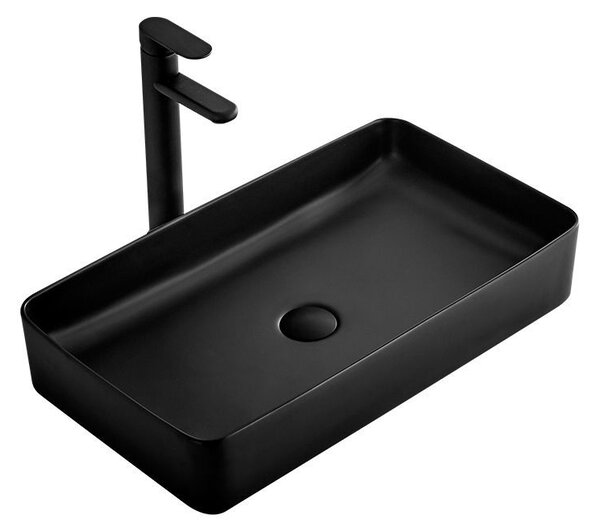 Νιπτήρας πάγκου Denis Black MAT 61 x 35 x 11 cm