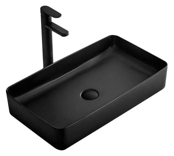 Νιπτήρας πάγκου Denis Black MAT 61 x 35 x 11 cm