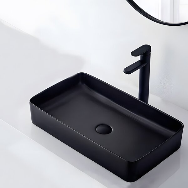 Νιπτήρας πάγκου Denis Black MAT 61 x 35 x 11 cm