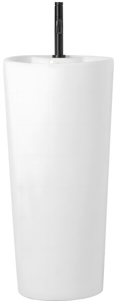 Κεραμικός νιπτήρας BLANKA ανεξάρτητος Y:85 cm/ Διάμετρος: 45 cm/ 40x 40 cm