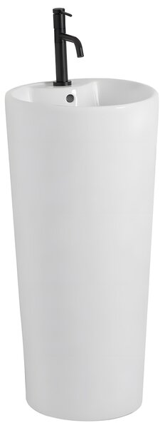 Κεραμικός νιπτήρας BLANKA ανεξάρτητος Y:85 cm/ Διάμετρος: 45 cm/ 40x 40 cm