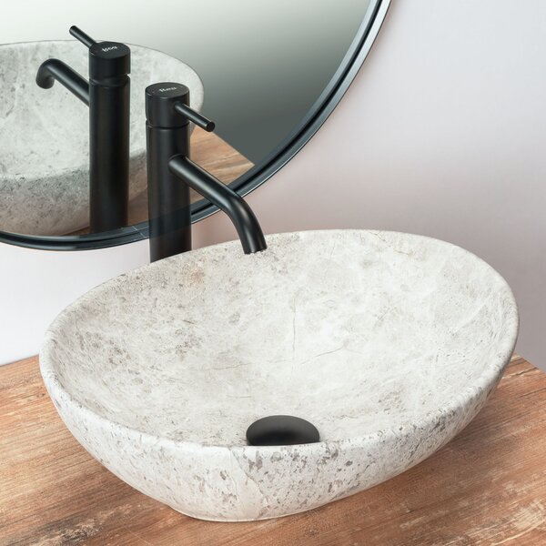 Νιπτήρας πάγκου Rea Sofia Light Stone Μ 41 x Π34,5 x Υ 11 cm