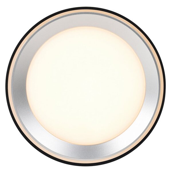 Nordlux LED σποτ οροφής Landon Smart, μαύρο, ύψος 14 cm, ρυθμιζόμενος, Μαύρο, Σαλόνι / τραπεζαρία, Μέταλλο