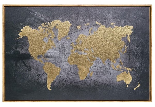 Διακοσμητικός Πίνακας World Atmosphera με διαστάσεις 88x4.3x58cm