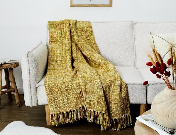 Ριχτάρι πολυθρόνας Home Deco Factory με διαστάσεις 150x120cm