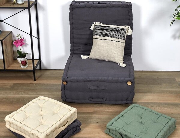 Διακοσμητικό Μαξιλάρι Berber Home Deco Factory με κρόσσια και διαστάσεις 40x40cm