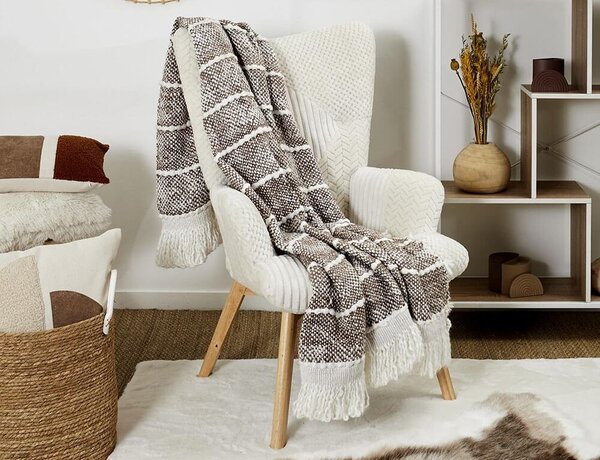 Ριχτάρι πολυθρόνας Home Deco Factory με διαστάσεις 150x120cm