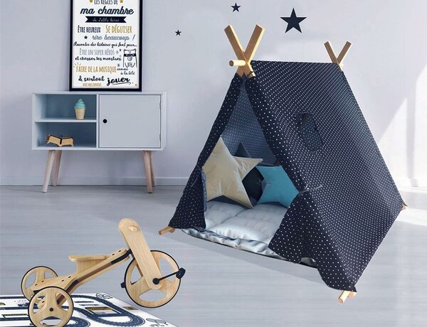 Παιδική Σκηνή Home Deco Kids με διαστάσεις 105x115x116cm - Blue