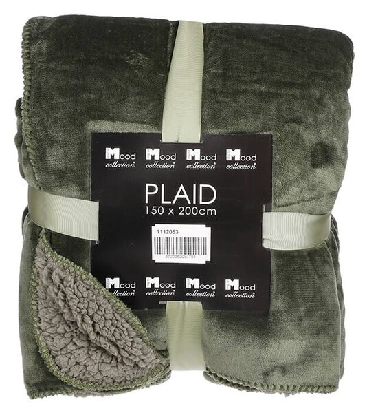 Κουβέρτα Mardy In The Mood Collection με διαστάσεις 200x150cm - Dark Green