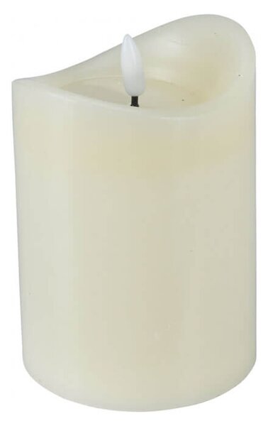 Διακοσμητικό Κερί LED με διαστάσεις 9x12.5cm - Ivory