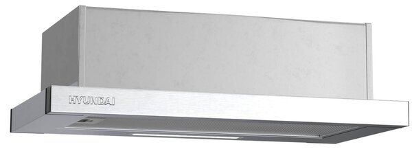 Απορροφητήρας Hyundai HHD24-TL7061X με πλάτος 60cm και απορροφητική ισχύ 450 m³/h - Inox