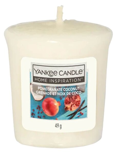 Αρωματικό Κερί Yankee Candle με διάρκεια καύσης έως 15 ώρες και άρωμα Pomegranate Coconut