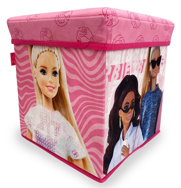 Σκαμπό Με Αποθηκευτικό Χώρο (30X30) Dimcol Barbie 15