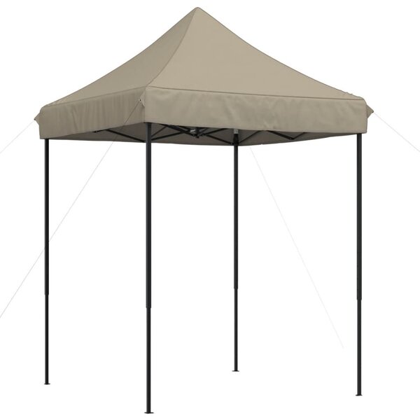 Τέντα Εκδηλώσεων Πτυσσόμενη Pop-Up Taupe 200x200x306 εκ. - Μπεζ-Γκρι