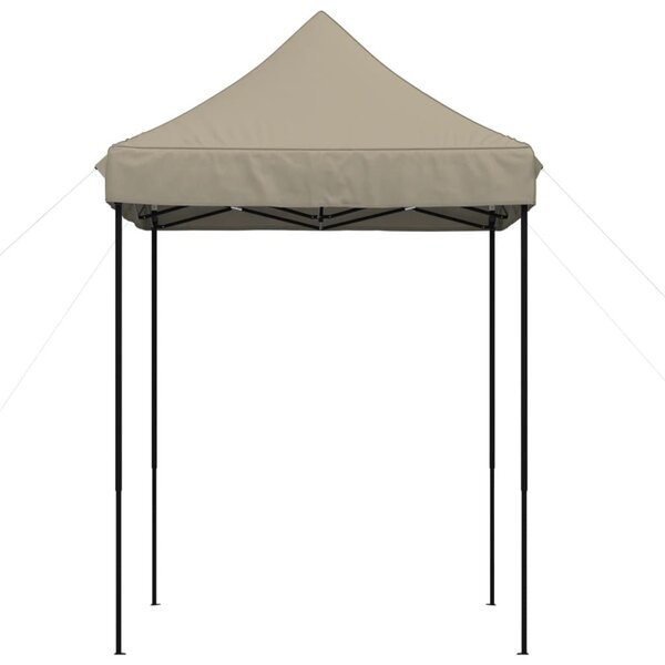 Τέντα Εκδηλώσεων Πτυσσόμενη Pop-Up Taupe 200x200x306 εκ. - Μπεζ-Γκρι