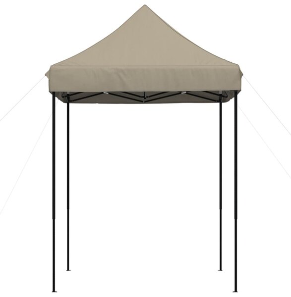 Τέντα Εκδηλώσεων Πτυσσόμενη Pop-Up Taupe 200x200x306 εκ. - Μπεζ-Γκρι