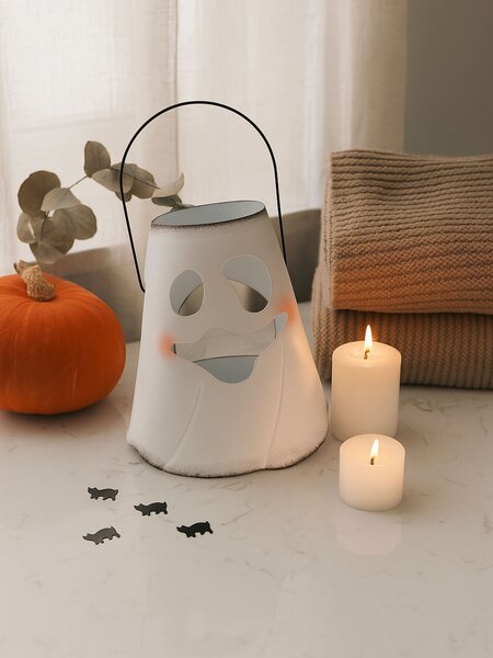 Sinsay - Φανάρι Halloween - λευκο