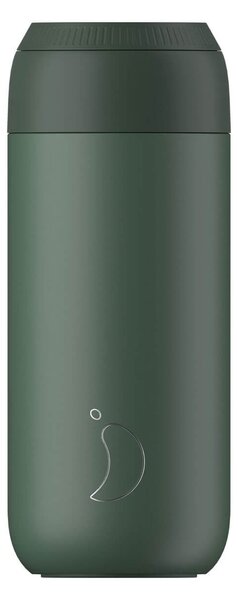 Ποτήρι Θερμός Series 2 Chilly's με χωρητικότητα 500ml και διατήρηση θερμοκρασίας 4h ζεστό - Pine Green
