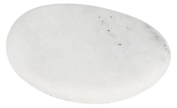 Σουβέρ από μάρμαρο με διαστάσεις 12.5x9.5x1.4cm - White