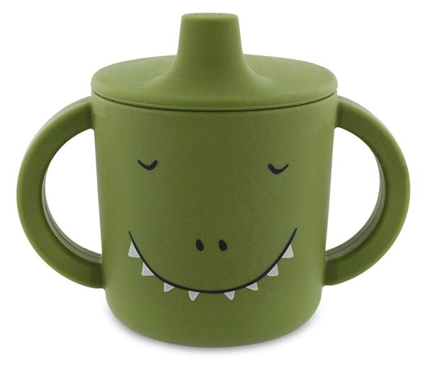 Ποτήρι Εκπαιδευτικό Σιλικόνης 207ml Trixie Mr.Dino