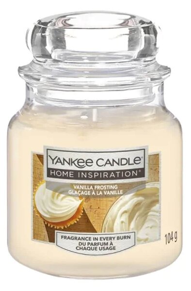 Αρωματικό Κερί Yankee Candle με διάρκεια καύσης έως 30 ώρες και άρωμα Vanilla Frosting
