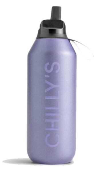 Μπουκάλι Θερμός 500ml Chilly's Series 2 Flip Metallic Lavender