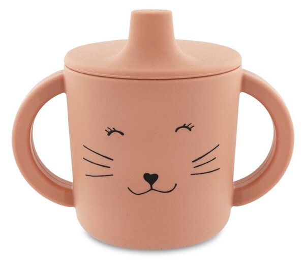 Ποτήρι Εκπαιδευτικό Σιλικόνης 207ml Trixie Mrs.Cat