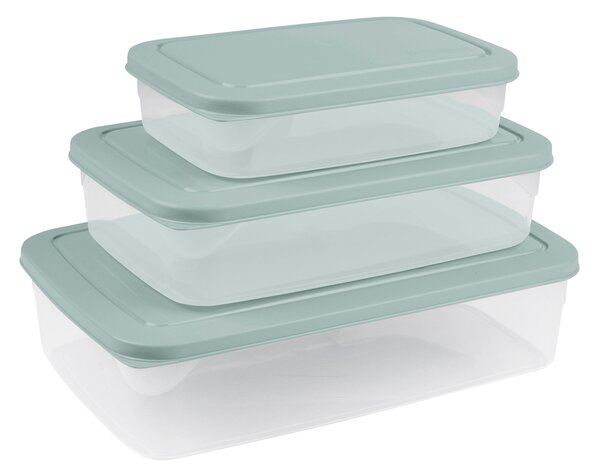 Φαγητοδοχεία (Σετ 3τμχ) L-C Boxes Blue Frost 6PTA103BG