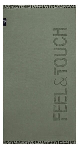 Πετσέτα Θαλάσσης (90x180) Feel & Touch Sunny Khaki