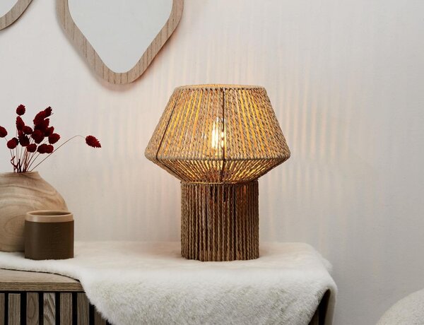 Επιτραπέζιο φωτιστικό Home Deco Factory με λαμπτήρα E27 και διαστάσεις 26.5x26.5x33cm