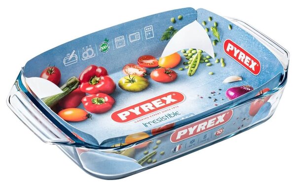 Πυρίμαχο σκεύος Irresistible Pyrex με χωρητικότητα 2.7L και διαστάσεις 35x23x6cm