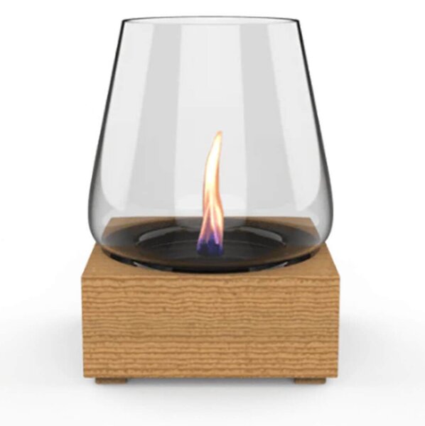 Επιτραπέζια Εστία Φωτιάς Poppy 17 Tenderflame με διάρκεια καύσης 4 - 5 ώρες, χωρητικότητα δεξαμενής 250ml και διαστάσεις 24x24x34.2cm - Natural