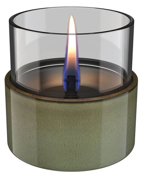 Επιτραπέζια Εστία Φωτιάς Aster 10 Reactive Glaze Tenderflame με διάρκεια καύσης 4 - 5 ώρες, χωρητικότητα δεξαμενής 200ml και διαστάσεις 9.8x9.7cm - Gr