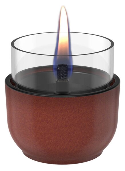 Επιτραπέζια Εστία Φωτιάς Violet 8 Reactive Glaze Tenderflame με διάρκεια καύσης 3 - 4 ώρες, χωρητικότητα δεξαμενής 150ml και διαστάσεις 8.3x8cm - Ambe
