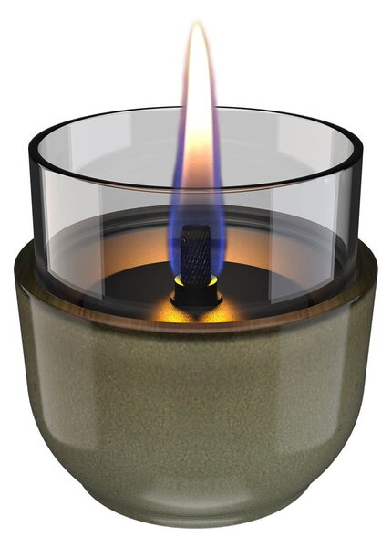 Επιτραπέζια Εστία Φωτιάς Violet 8 Reactive Glaze Tenderflame με διάρκεια καύσης 3 - 4 ώρες, χωρητικότητα δεξαμενής 150ml και διαστάσεις 8.3x8cm - Gree