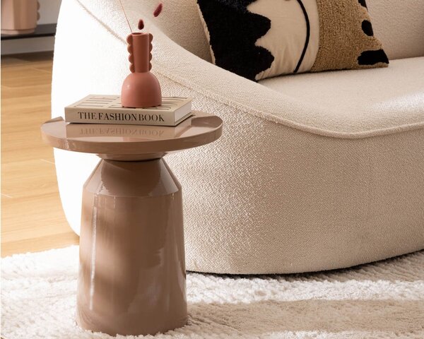Τραπεζάκι Βοηθητικό Sita Atmosphera με διαστάσεις 38x44cm - Beige