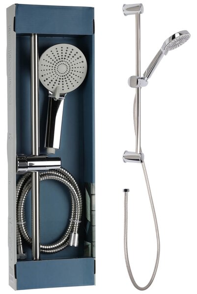 Στήλη Ντουζ Bathroom Solutions με 3 λειτουργίες και ύψος 60cm - Chrome