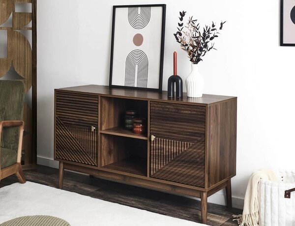 Μπουφές Tiffany Home Deco Factory με διαστάσεις 120x40x70cm - Απόχρωση Καφέ