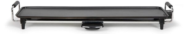 Ηλεκτρική Ψησταριά - Grill Teppanyaki Livoo DOM182 με ισχύ 1800W, ρυθμιζόμενο θερμοστάτη και επιφάνεια ψησίματος 70x23cm - Black