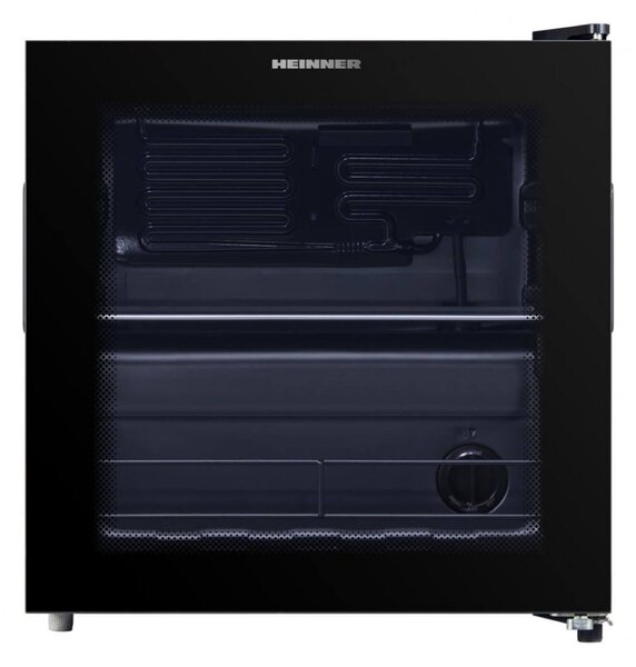 Ψυγείο Αναψυκτικών Heinner HBC-M44BKE με Χωρητικότητα 44L, Ενεργειακή Κλάση E και Ύψος 49.5cm