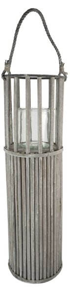 Διακοσμητικό Φανάρι Cressi HBX από ξύλο bamboo, με διαστάσεις 19x19x64cm