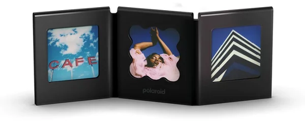 Κορνίζα 3 Θέσεων Polaroid Go με διαστάσεις 22x0.6x7.6cm - Black