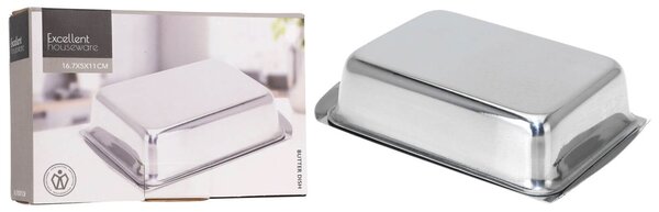 Βουτυριέρα Excellent Houseware με διαστάσεις 16.7x5x11cm